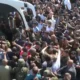 اتوبوس حامل اسرای جنگ غزه
